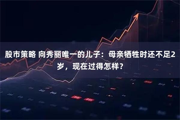 股市策略 向秀丽唯一的儿子：母亲牺牲时还不足2岁，现在过得怎样？
